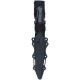 Tanto Plastic Knife (w/Sheath) (BK)